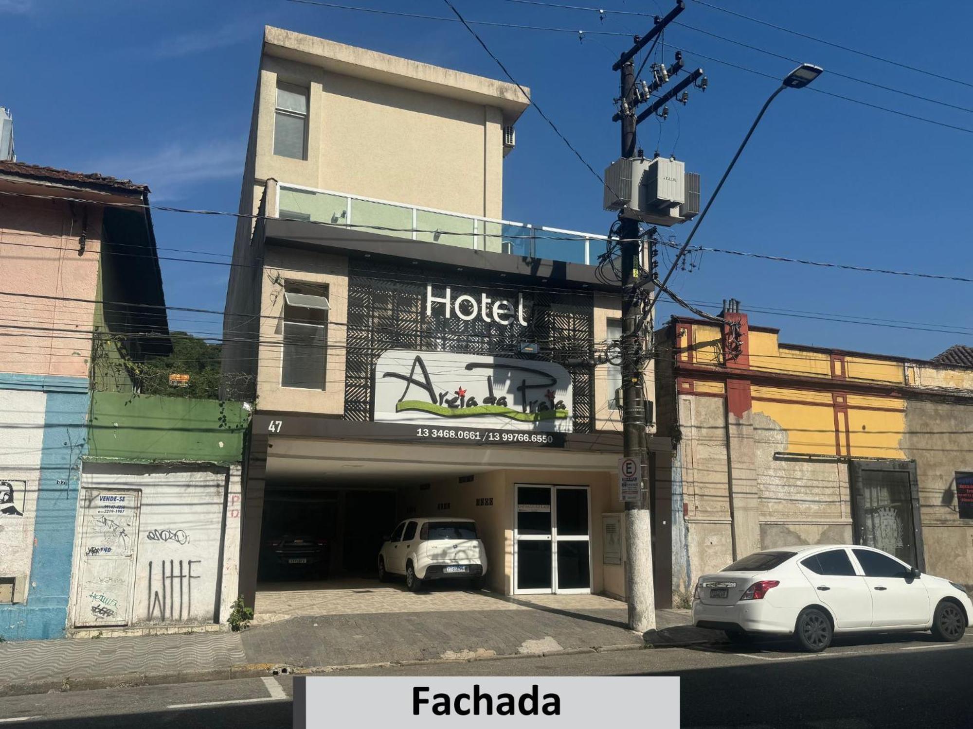 Hotel E Pousada Areia Da Praia São Vicente エクステリア 写真